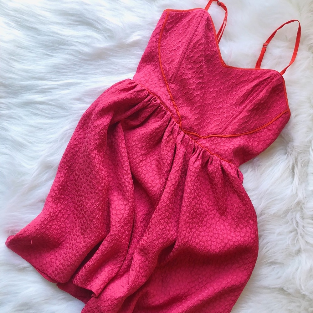 Flirty A-Line “Cooperative” Dress from UO